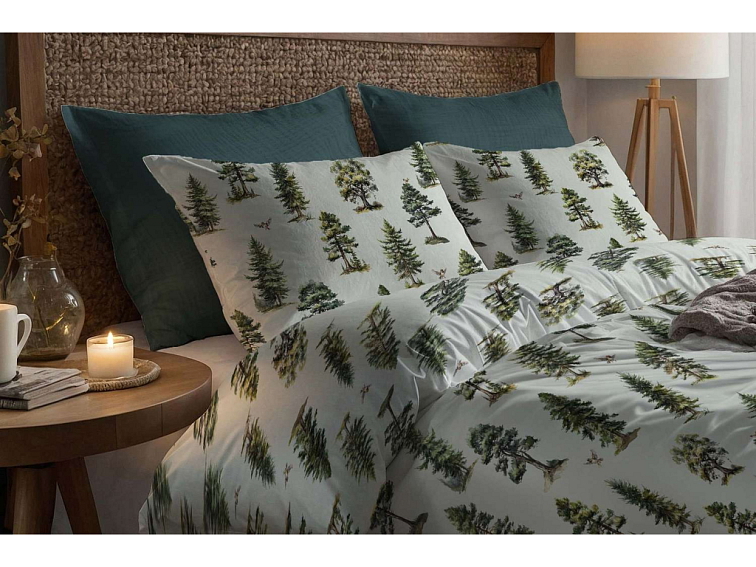 Bavlněné povlečení Vůně lesa
