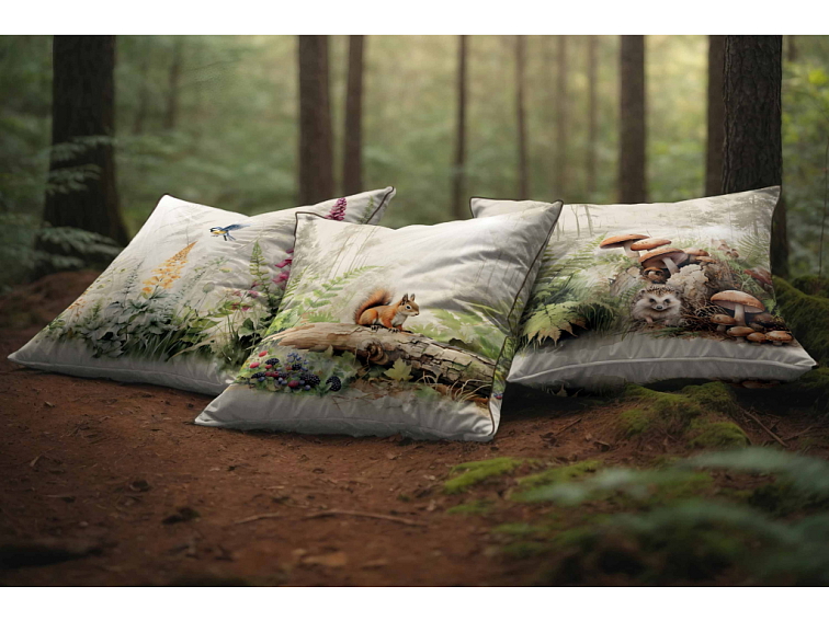 Povlak na polštářek Dary lesa od Darré - varianta 7