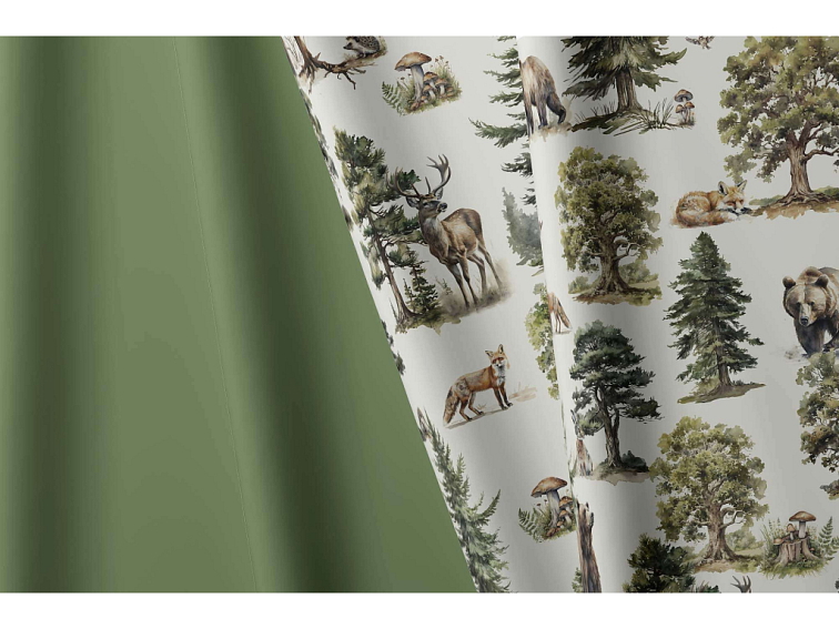 Bavlněné povlečení Lesní říše - duo