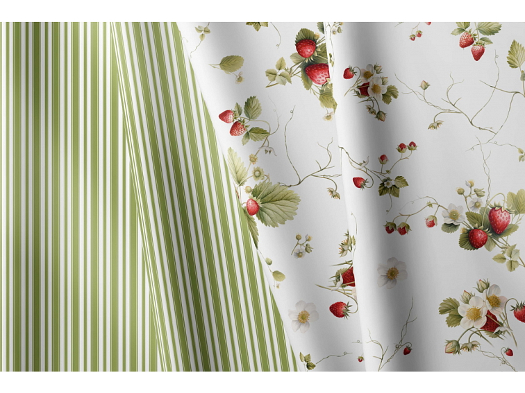 Bavlnené obliečky Jahody od Darré