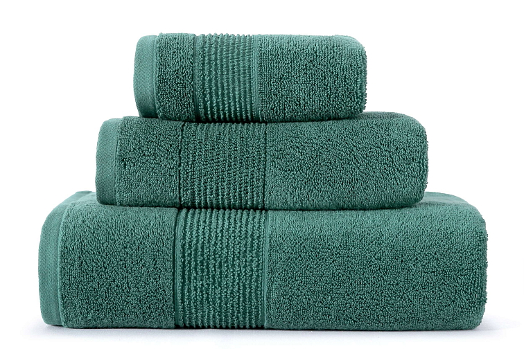 Ručníky a osušky BELLA CASA - tmavě zelená