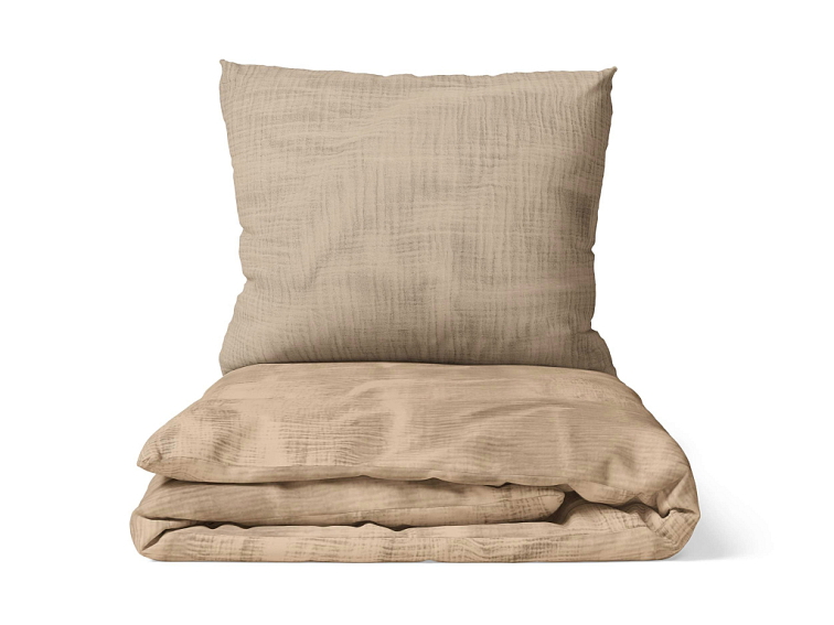 Mušelínové povlečení Light brown - 2. jakost - testované