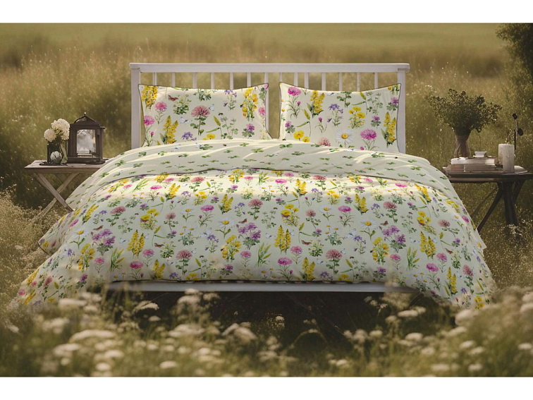 Bavlněné povlečení Luční štěstí od Darré