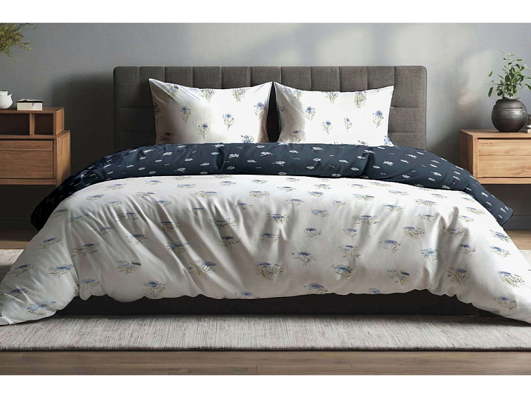 Bavlněné povlečení Nebeské kvítí - duo