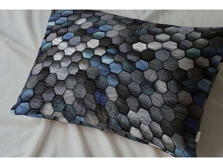 Krepové povlečení Earth - modré