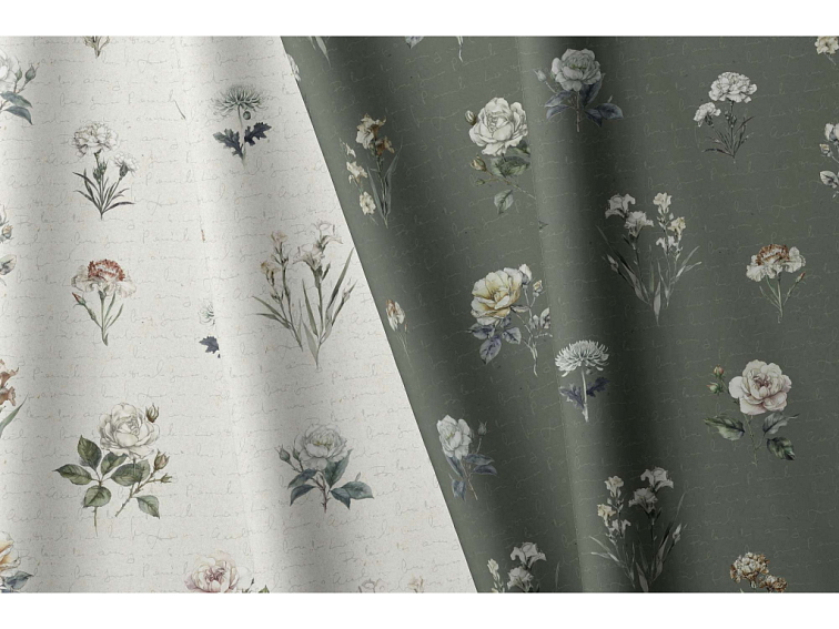 Bavlnené prestieradlo Něžná zahrada - duo