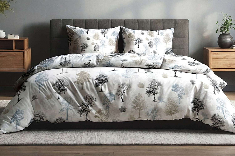 Bavlnené povlečenie Stíny stromov