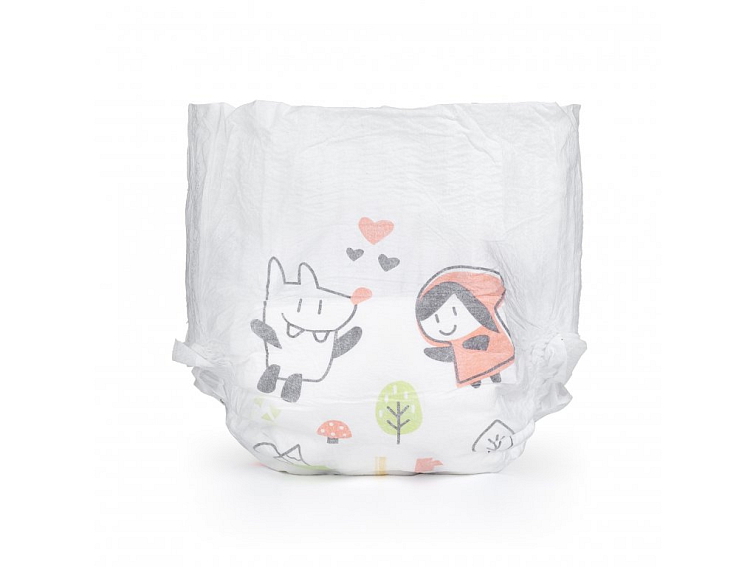 Vzorek plen - Baby Charm Super Dry Flex vel. 3 Midi, 6-10 kg, 5 ks