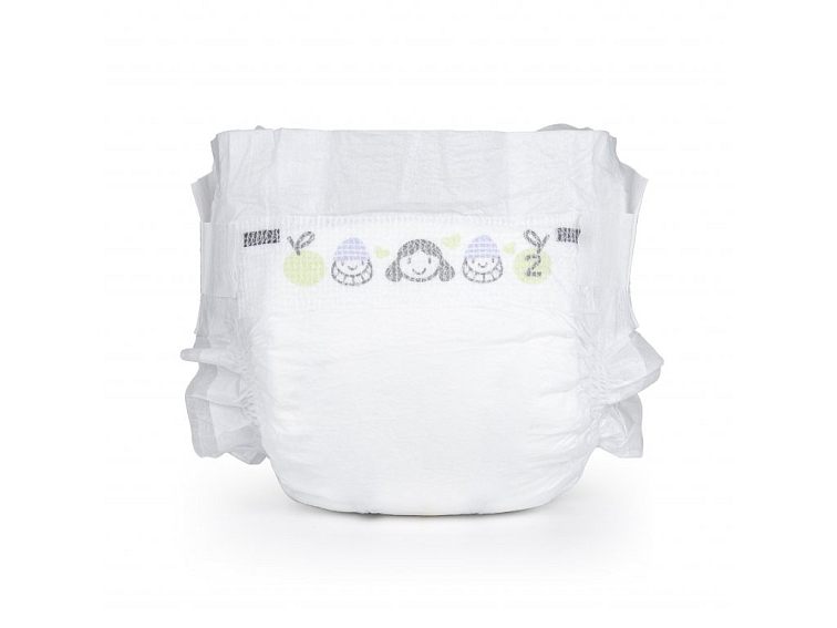 Vzorek plen - Baby Charm Super Dry Flex vel. 2 Mini, 4-8 kg, 5 ks