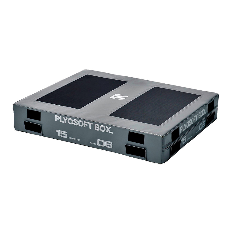 Plyometrický stupínek (Plyo box) Escape - šedý