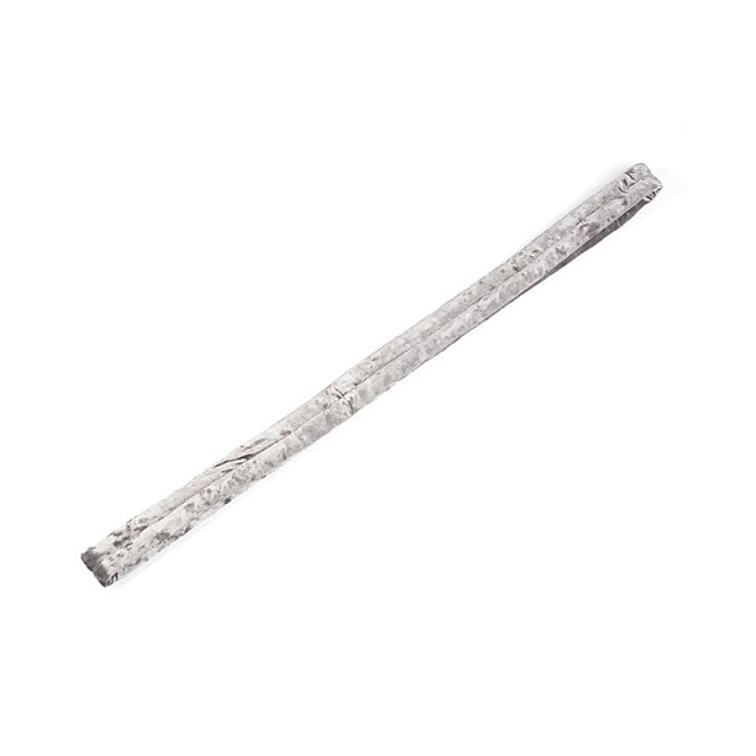 Sametový popruh na vzdušnou akrobacii Tiguar 1 m (stříbrný)