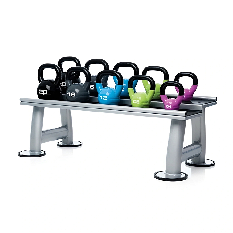 Stojan na kettlebelly - bílý (pouze do vyprodání zásob)