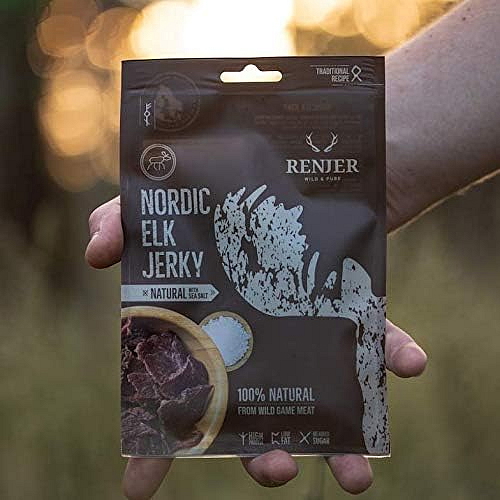 Renjer Losí Jerky s mořskou solí 25g