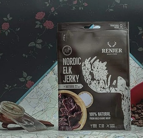 Renjer Losí Jerky s mořskou solí 25g