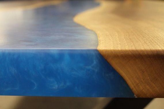 Epoxy Resin River Dining Table Workshop by The River Shop - Cademy