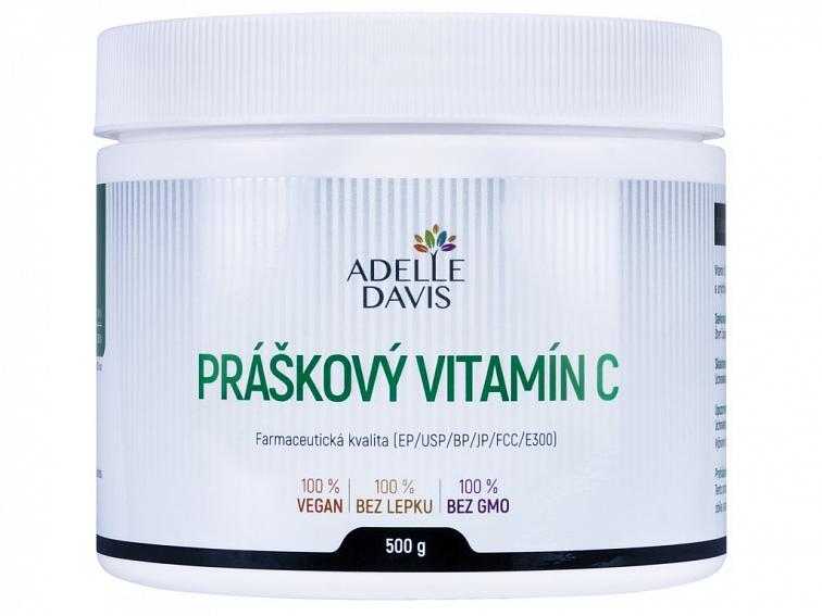 Adelle Davis -Vitamín C, práškový, 500G