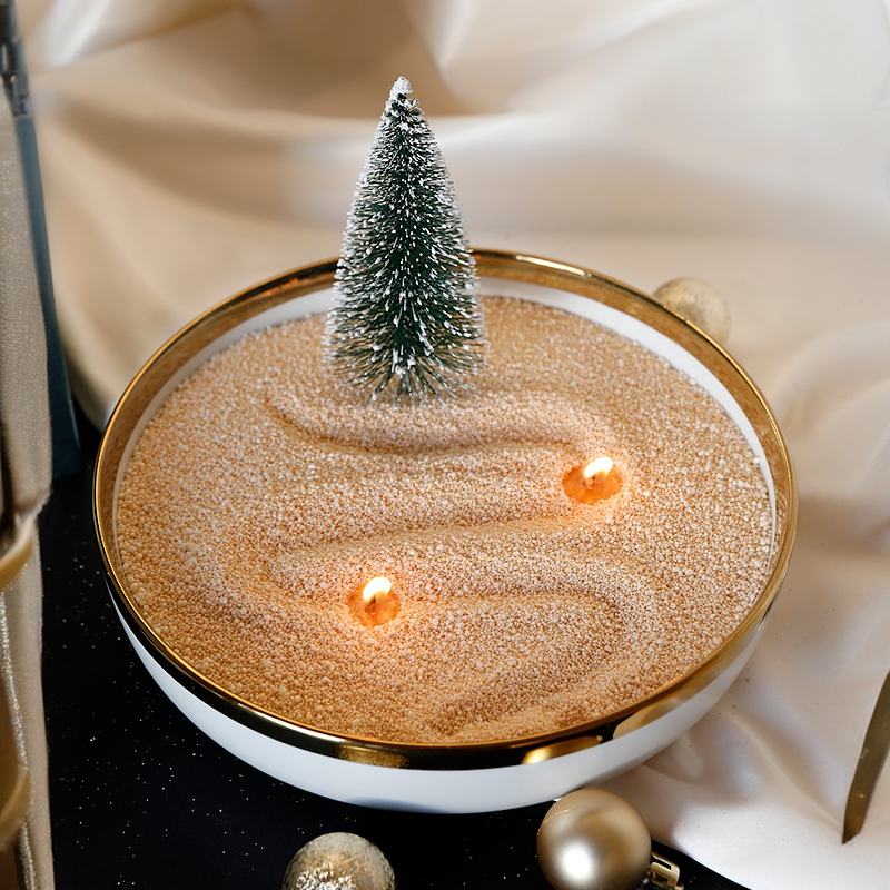 Luminary Light Gold – Zlatá perličková svíčka s dotekem luxusu