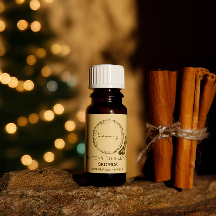 Vánoční sada Luminary – Jade, Mini & skořicový olej jako dárek