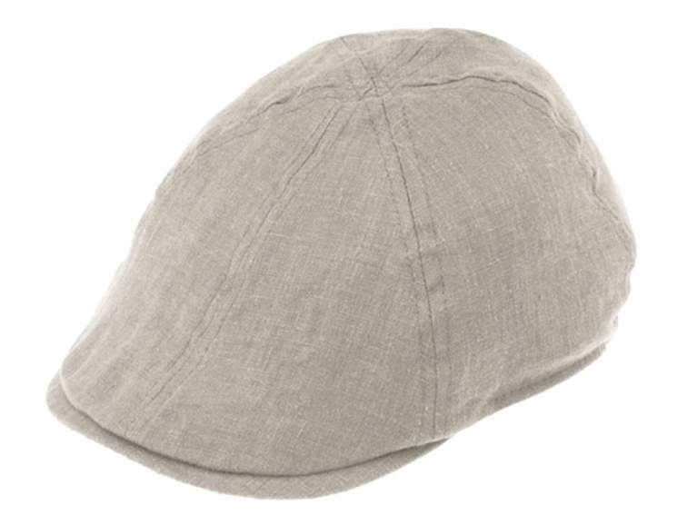 Pánská béžová 6-dílná letní lněná bekovka od Fiebig