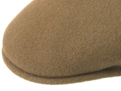 Béžová vlněná bekovka - Kangol Bermuda 504
