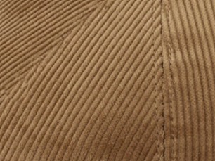 Pánská béžová manšestrová 6-dílná bekovka s prošívanou nepromokavou podšívkou