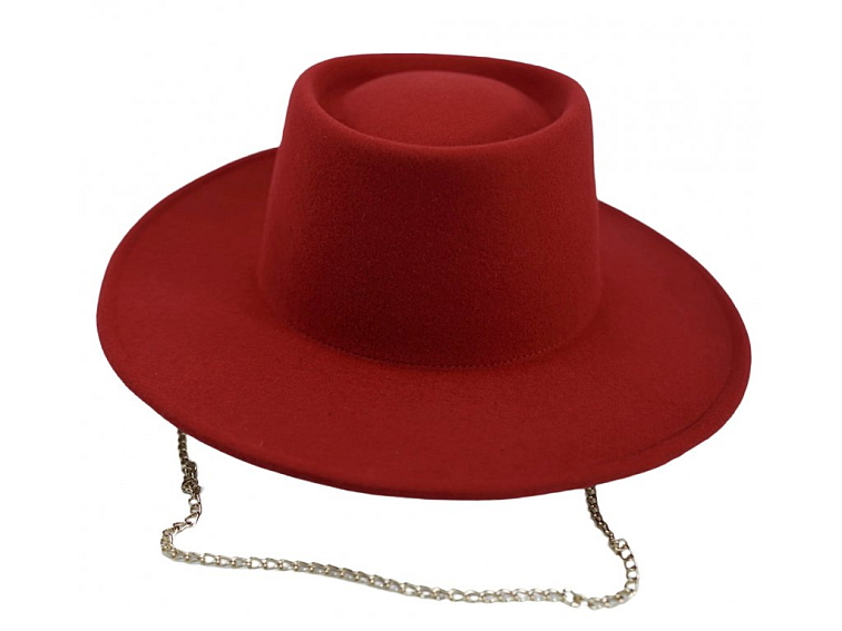 Dámský červený klobouk Amber - Mayser