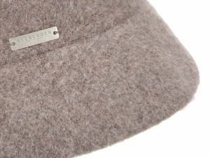 Bucket hat - zimní béžový vlněný klobouček - Seeberger