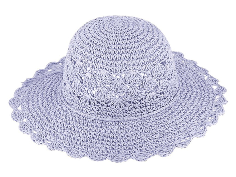 Dámský letní klobouk Cloche - nemačkavý letní klobouk s větší tvarovatelnou krempou