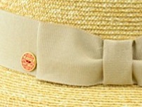 Slaměný klobouk - Pork-pie Jil s širší asymetrickou krempou - Mayser - UV faktor 80