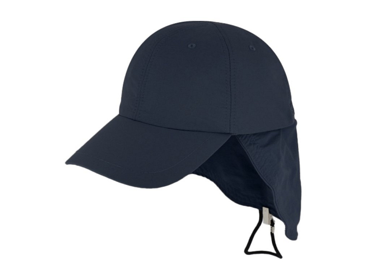Kšiltovka tmavě modrá s ochrannou plachetku na krk - Baseball Cap Fiebig