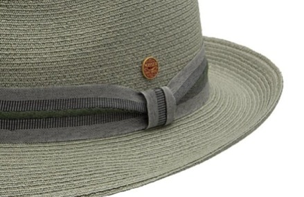 Letní crushable (nemačkavý) klobouk Trilby - Mayser Maleo Salbei, UV faktor 80