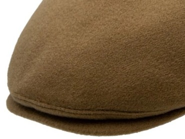 Pánská zimní béžová kašmírová bekovka - Mayser - Sidney Plus (ušní klapky) - Cashmere