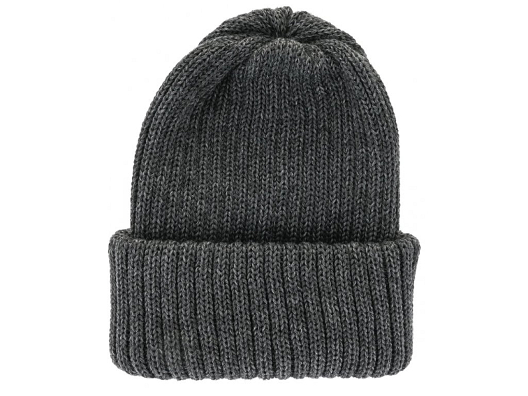 Šedá unisex čepice CTH Ericson - 100 % vlna - Nelson Wool Knit