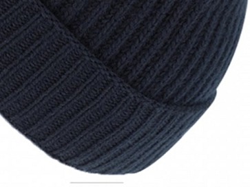 Unisex modrá čepice Fiebig s kašmírem