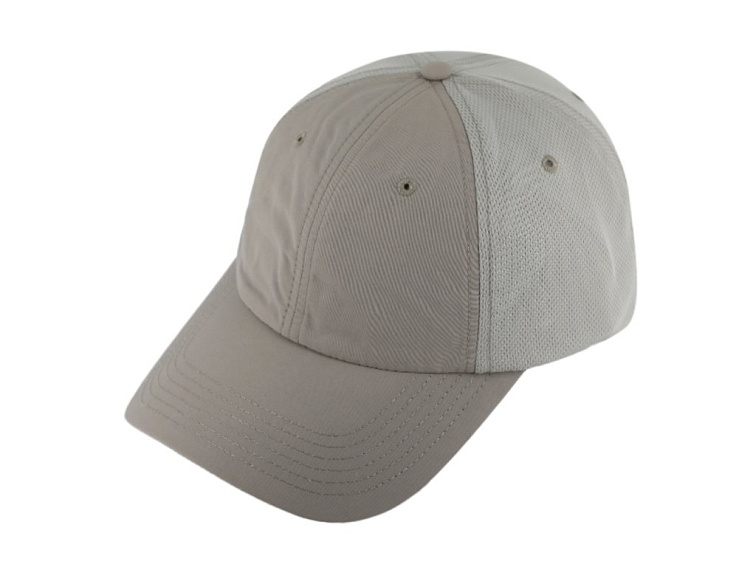 Kšiltovka šedá se síťkou - Supplex od Fiebig