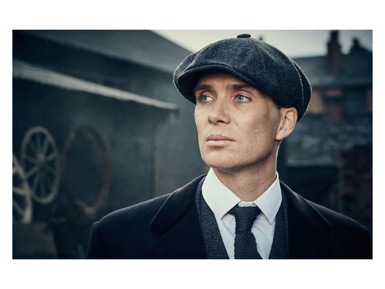 Vlněná bekovka 8-panel od CTH Ericson - Alan Moon Shetland Graphite - Peaky Blinders Original