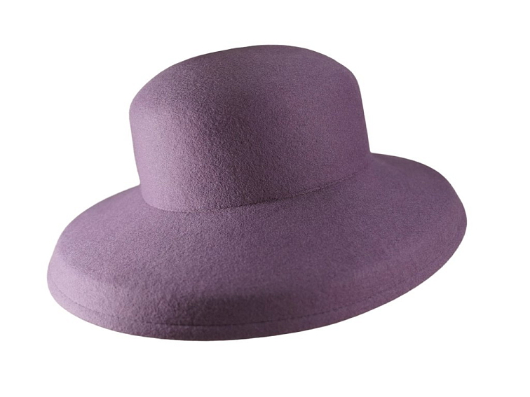 Dámský plstěný klobouk fialový - Tiffany - Mayser