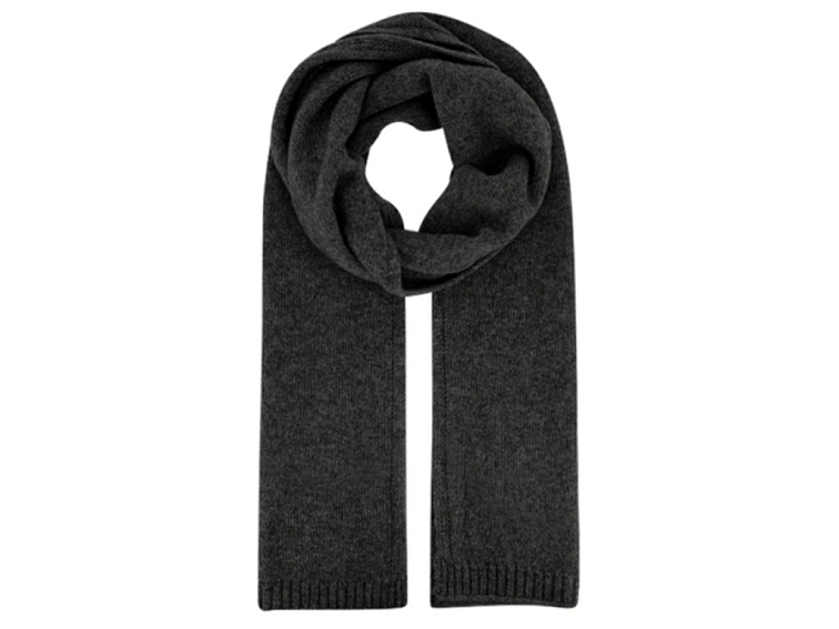 Šedá vlněná šála od Fiebig