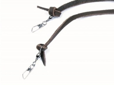 Šňůrka ke klobouku černá - CHINSTRAP WITH HOOK