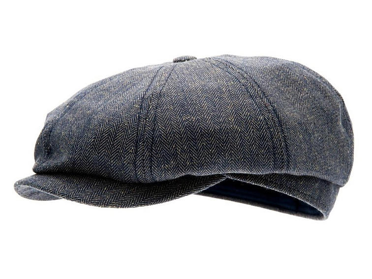 Letní modrá bekovka 8-panel od CTH Ericson - Alan Belo Blue