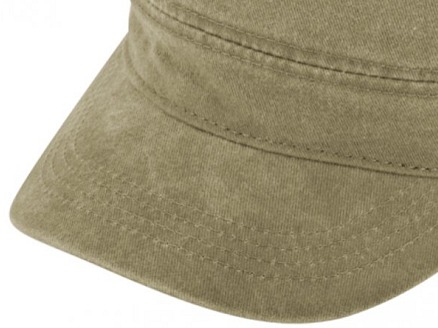 Vojenská kšiltovka béžová - Army Cap - sepraná bavlna
