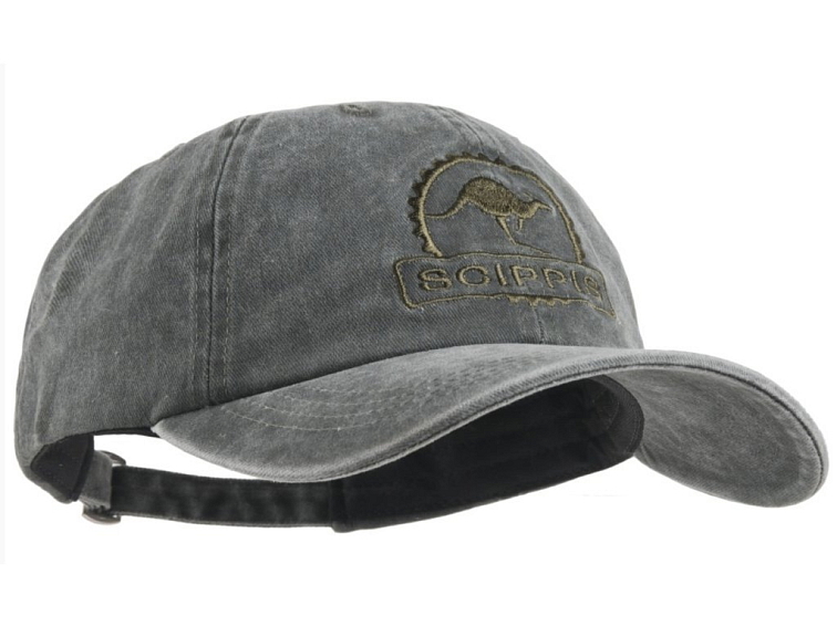 Australská olivová kšiltovka z seprané bavlny - CANVAS CAP