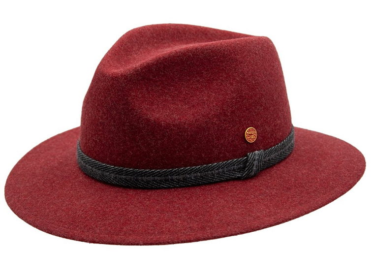 Cestovní vínový klobouk Mayser - Gedeon Mayser