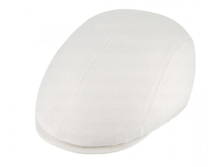 Pánská lněná letní bekovka bez podšívky Natur- Fiebig since 1903