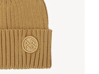 Vlněná čepice Ruslan Baginskiy - Monogram-embellished Beanie