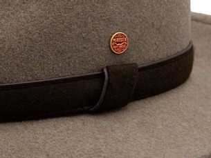 Cestovní nemačkavý voděodolný béžový klobouk Mayser - Doren