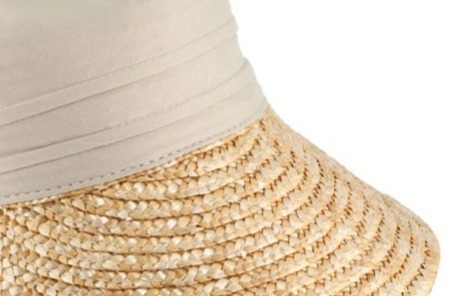 Béžový slaměný kšilt proti slunci - Fiebig 1903