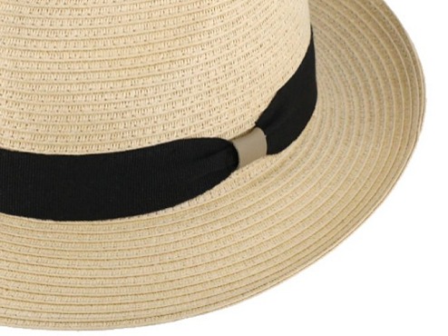 Letní fedora klobouk od Fiebig - Traveller Toyo Natur