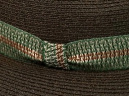 Luxusní dámský nemačkavý klobouk Fedora - ručně šitý, UV faktor 80 - Mayser Simone Tabac