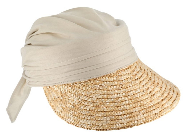 Béžový slaměný kšilt proti slunci - Fiebig 1903